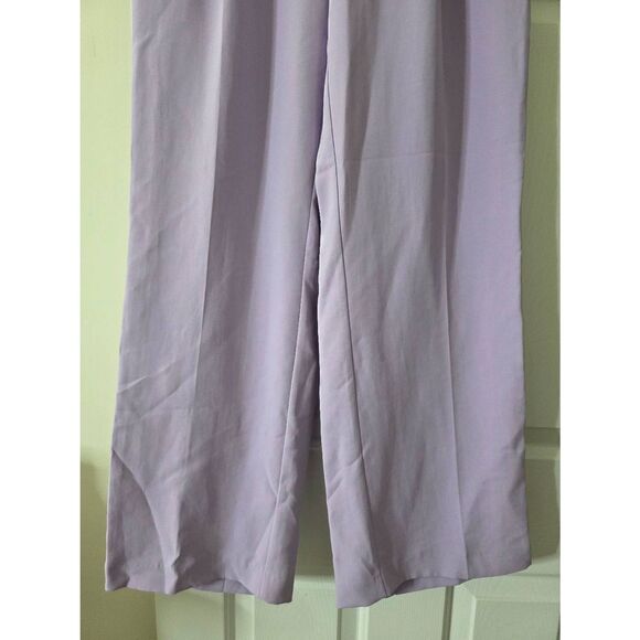 Zara Purple Full Length Pants M NWT - Picture 6 of 11